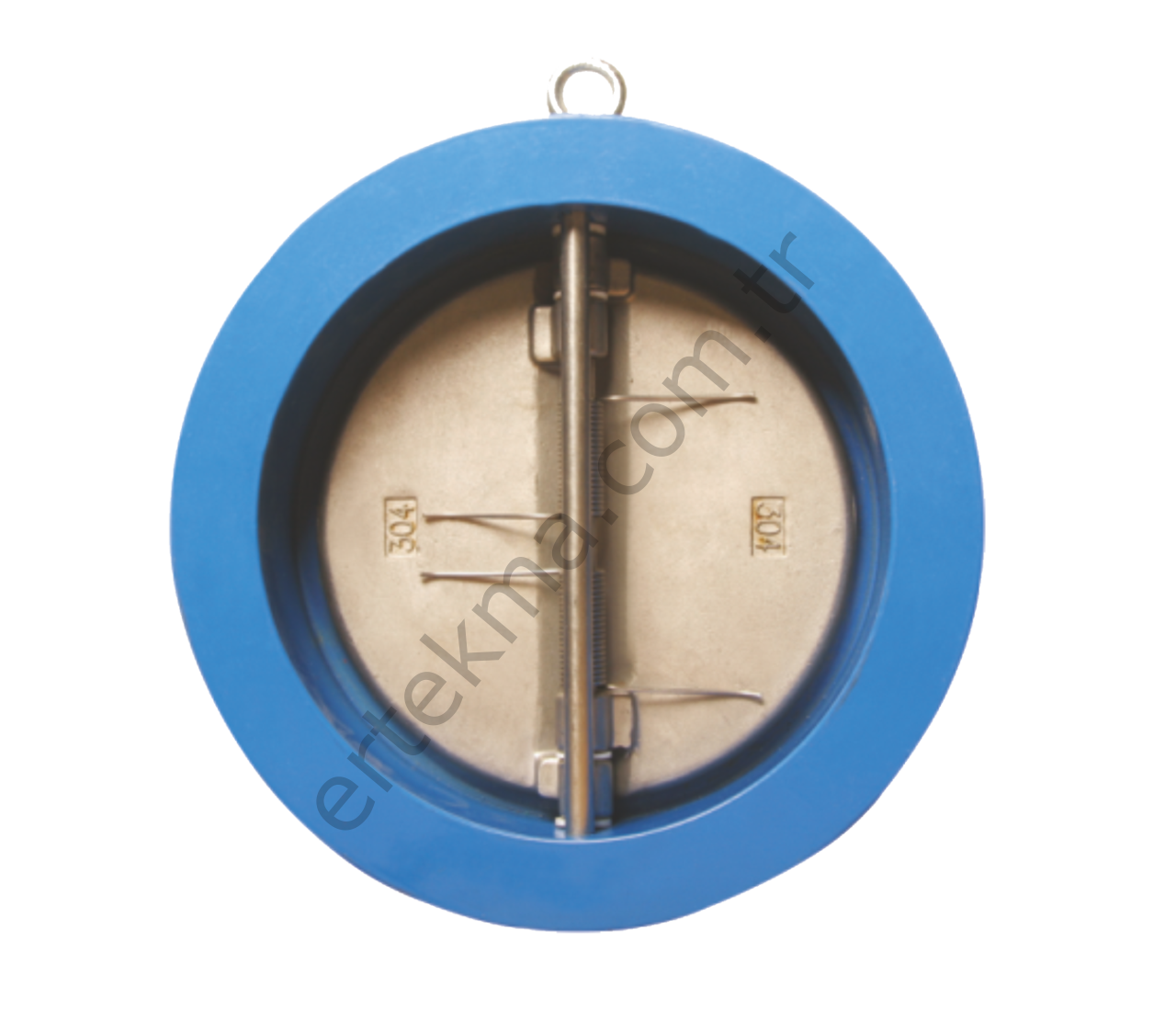 PN 16 GG-25 Demir Döküm -10C+130C Dual Çek Vanalar( Wafer Çift Klape)