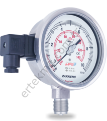 Elektrik Kontaklı Sıcaklık Ölçerler 160mm