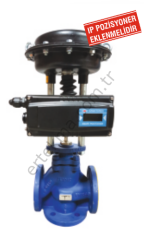 Karıştırıcı Tip Pnömatik Aktüatörlü Kontrol Vanası