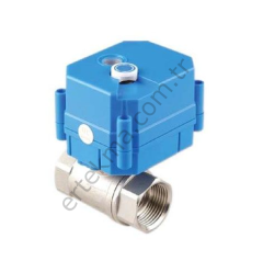 Akıllı Evler İçin 2/2 Yollu Paslanmaz Mini Motorlu Vana