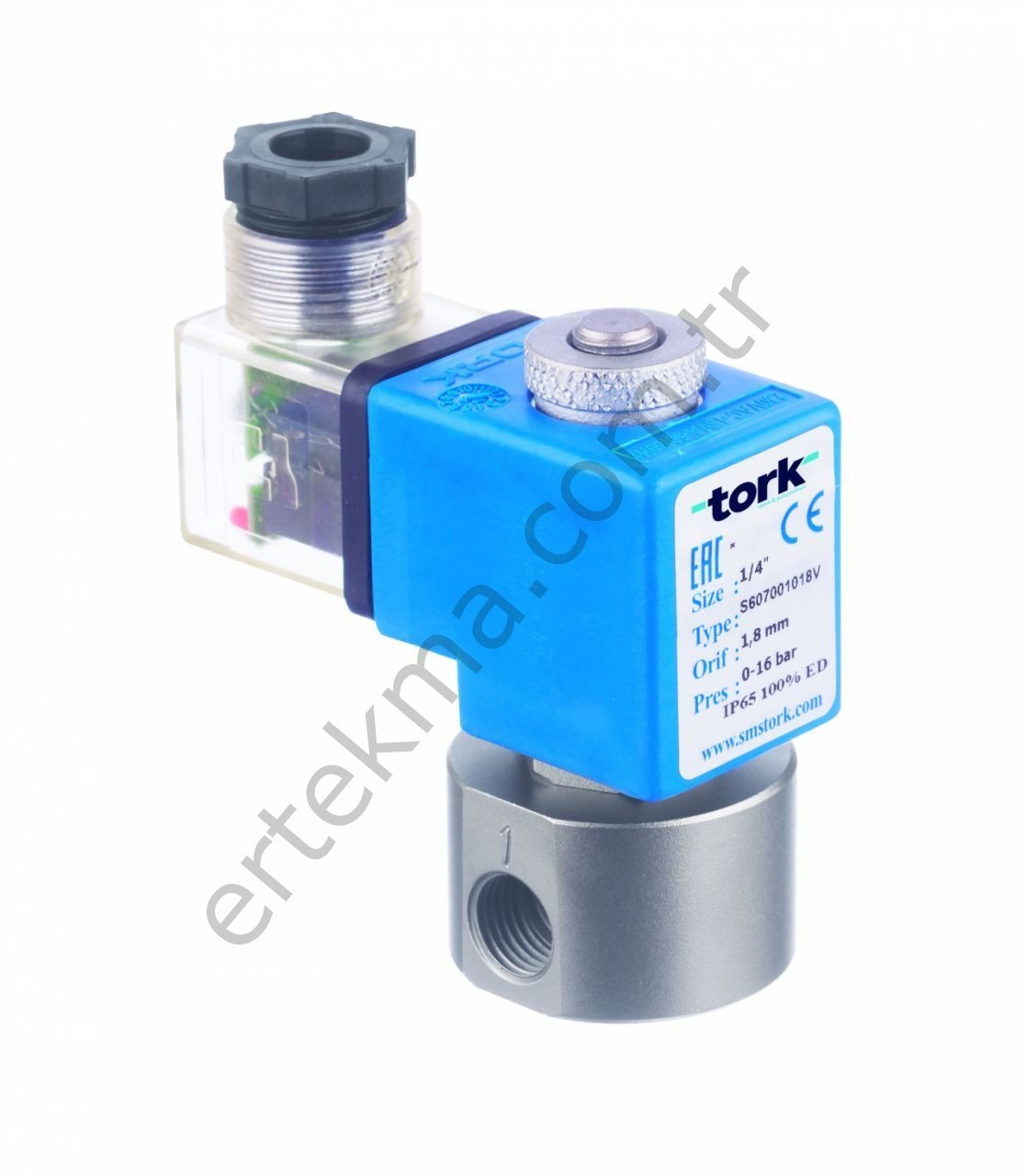 S6070 Serisi Paslanmaz Solenoid Valf (3/2 Yollu)