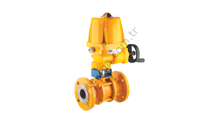 Elektrik Aktüatörlü Doğalgaz Karbon Çelik Küresel Vana