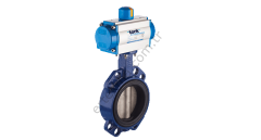 Pnömatik Aktüatörlü Kelebek Vana (Çift Etkili)