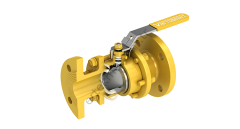 3 Parçalı Flanşlı Sfero Döküm Doğalgaz Küresel Vanalar