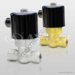 SELENOİD VANA / BUHAR / PASLANMAZ ÇELİK GÖVDELİ / A2L-S