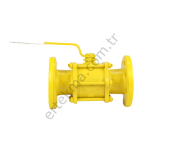 Çelik Döküm PN 40 1.0619-30C+180C Doğalgaz Küresel Vanalar