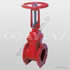 Ayvaz OS&Y Yükselen Milli Sürgülü Vana  300PSI  UL&FM