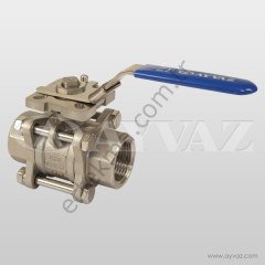 Aktüatör Takılabilir Paslanmaz Küresel Vana Dişli / V-3 TP